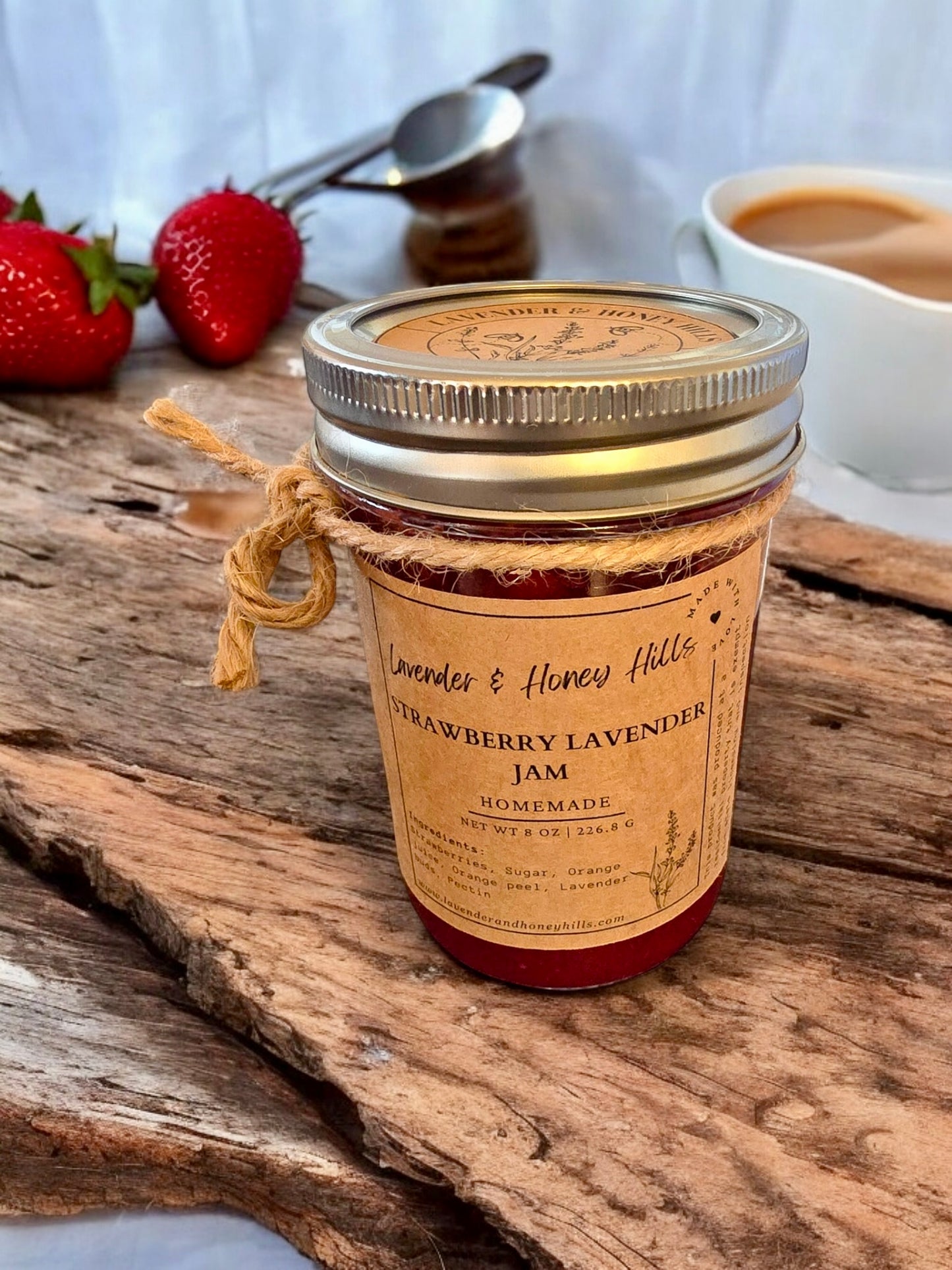 Strawberry Lavender Jam
