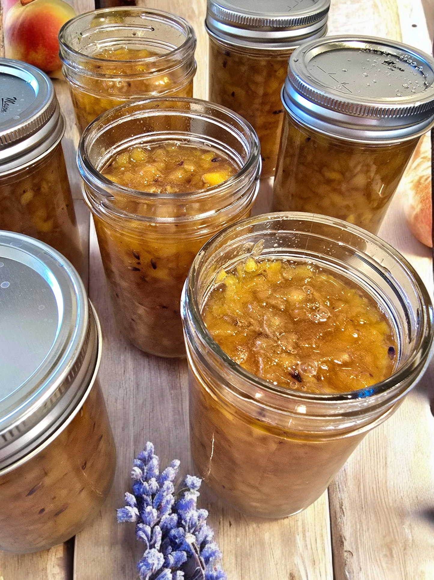Peach Lavender Jam
