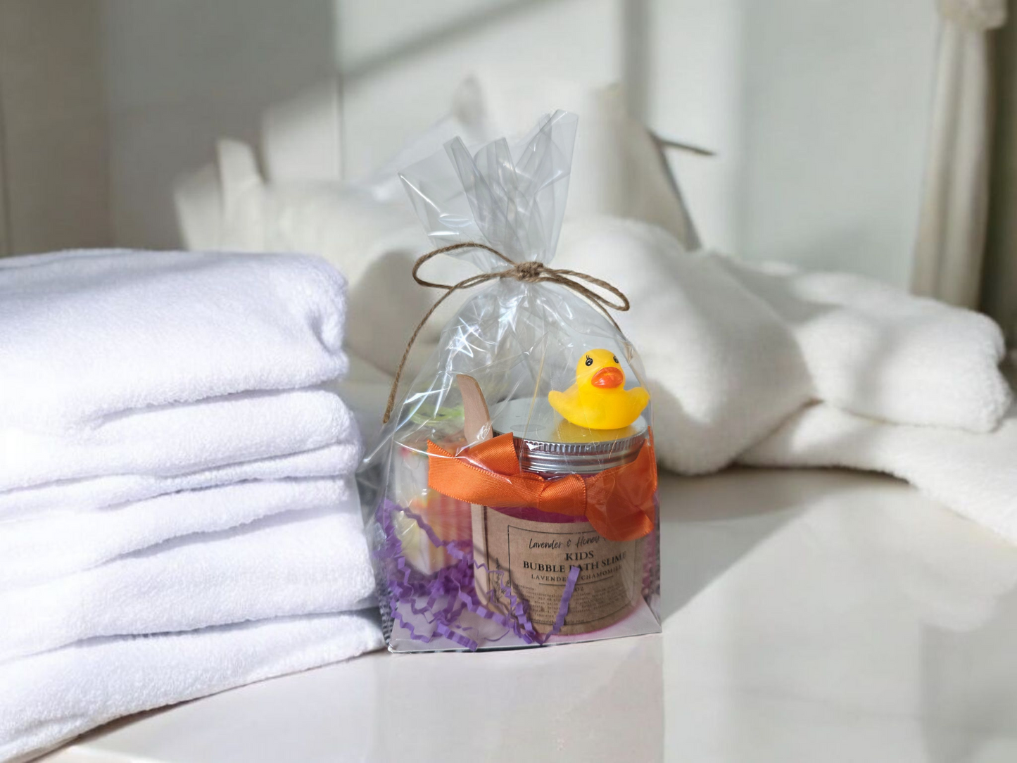 Gift Set - Kids Bath Time (Lavender + Chamomile)