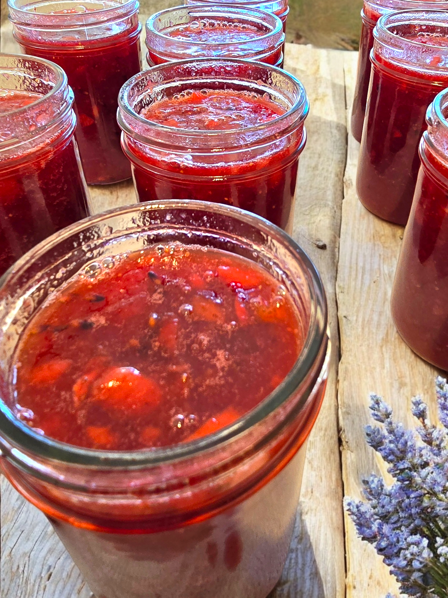 Strawberry Lavender Jam