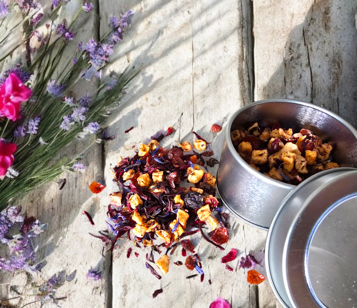 Berry and Lavender Crème - Loose Leaf Tisane Tea (2 sizes to choose from)