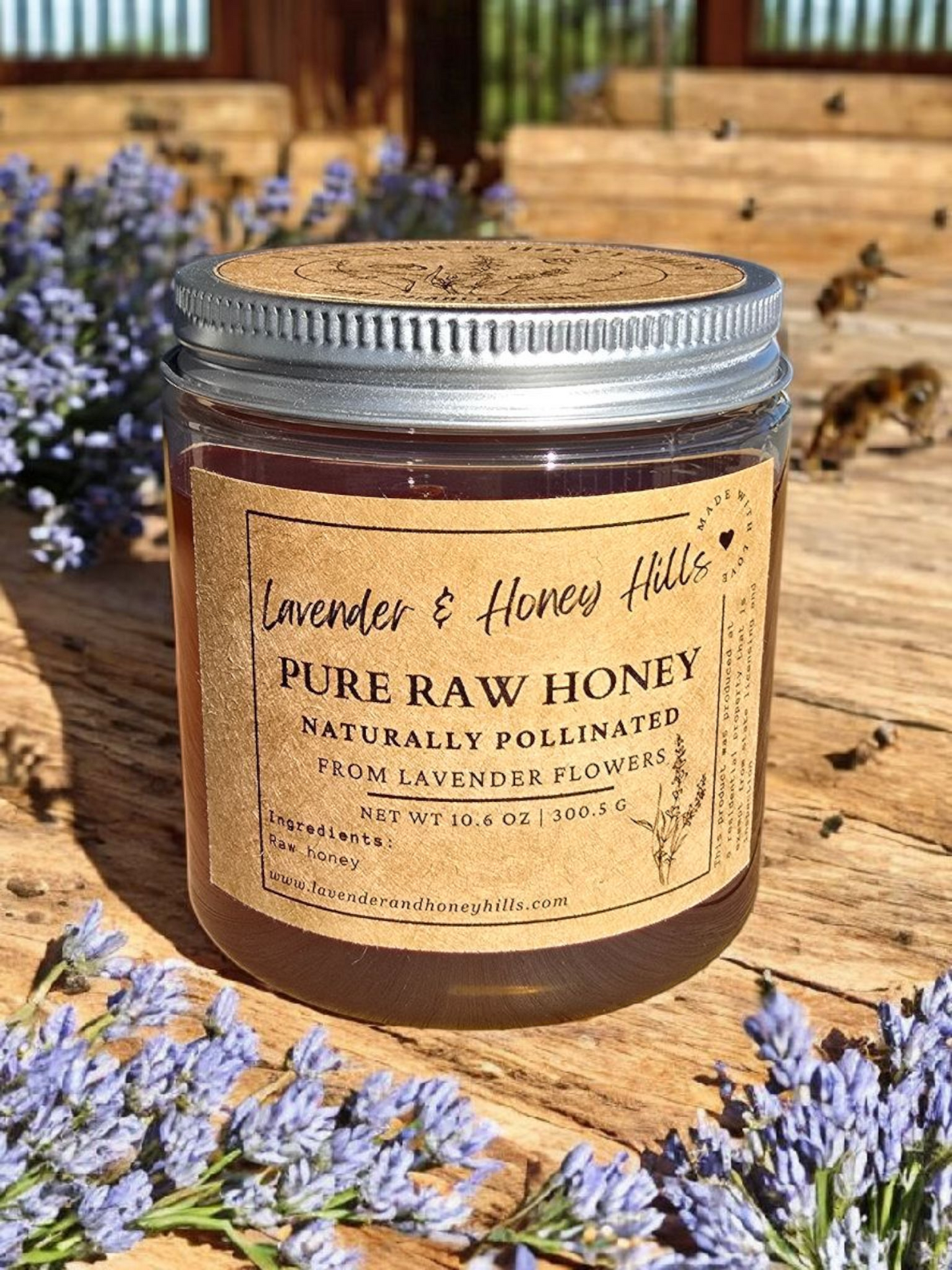 Pure Raw Honey - Small