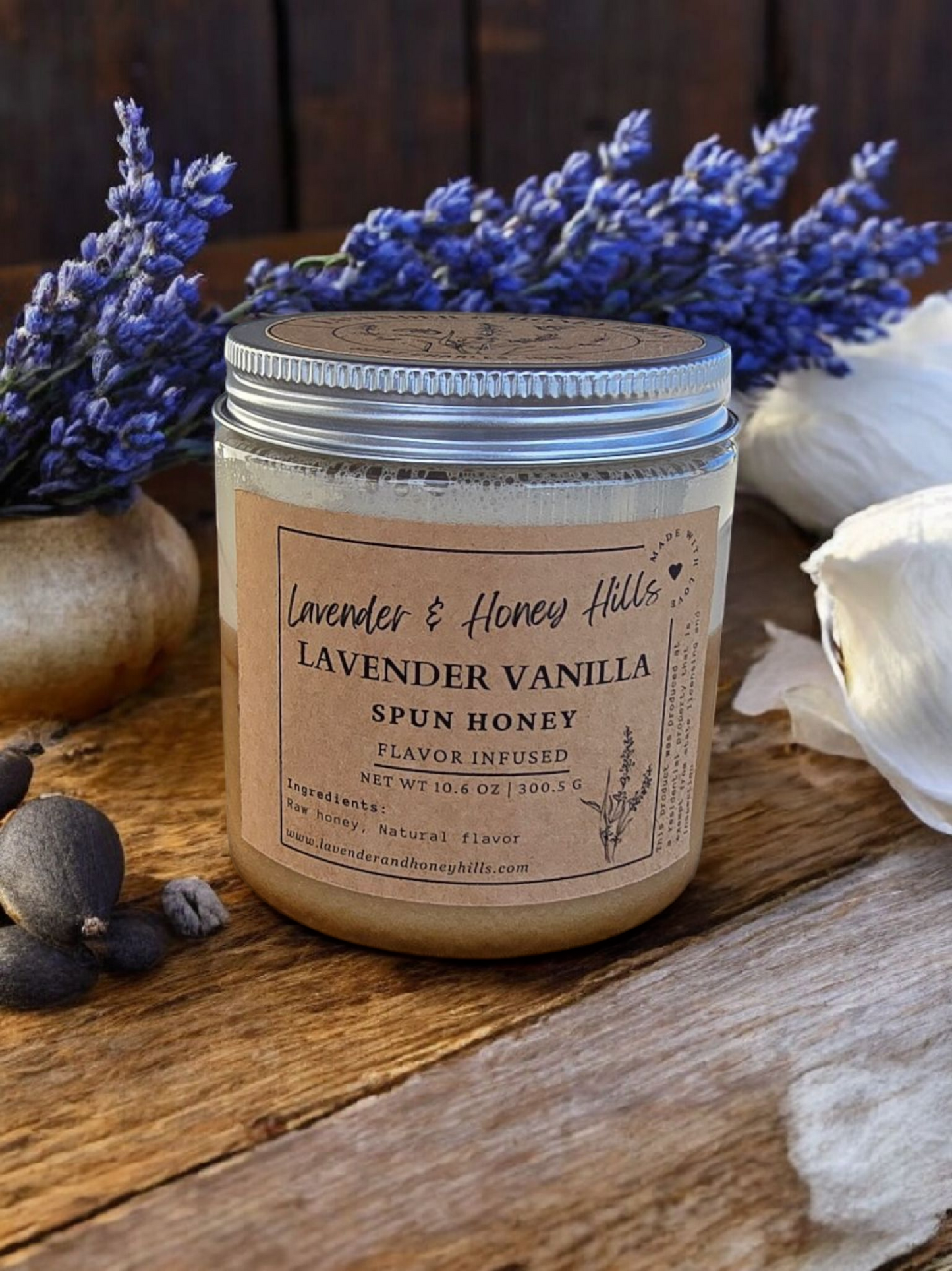 Flavor Infused Spun Honey (multiple flavors to choose from)