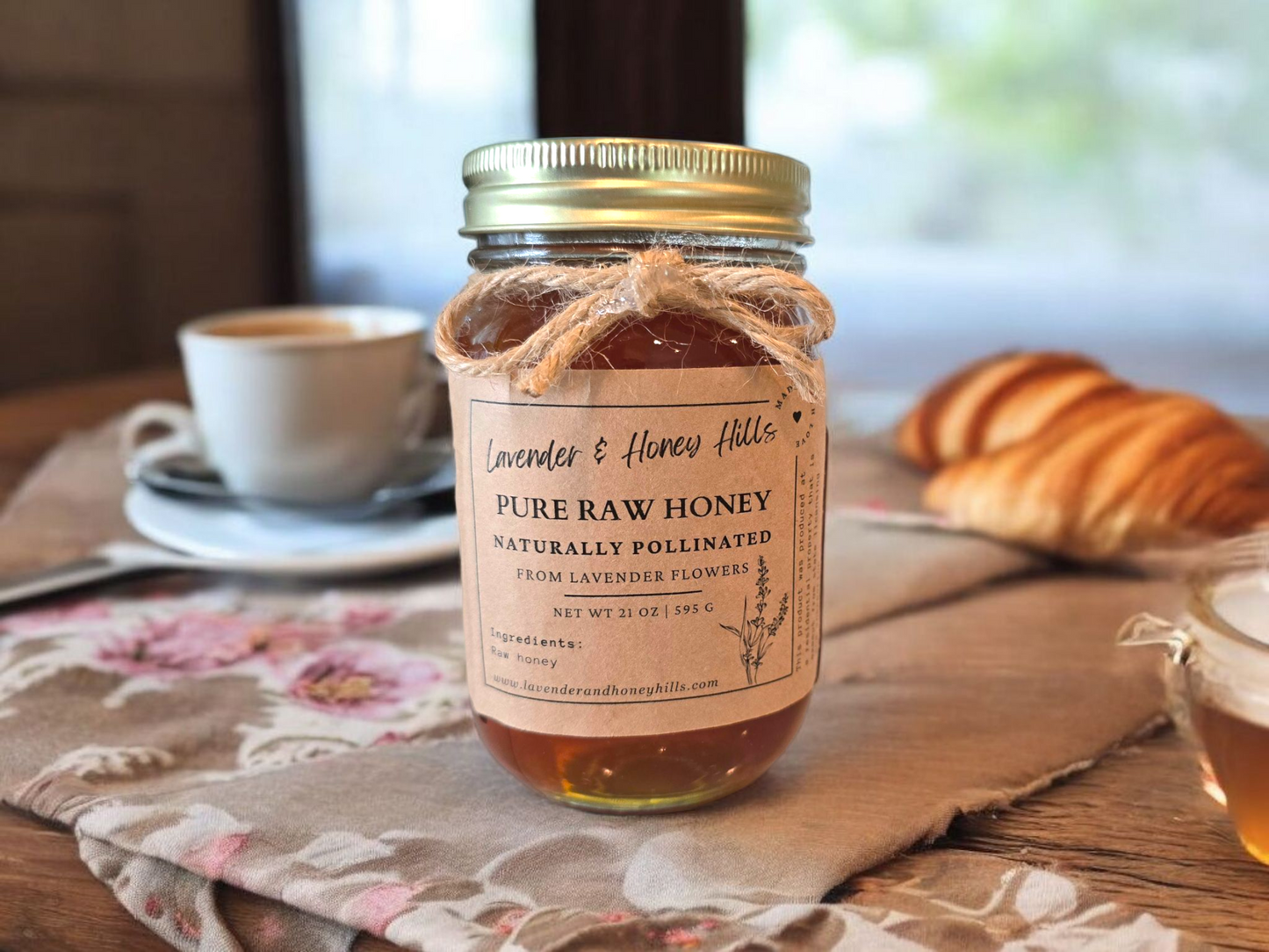 Pure Raw Honey - Large
