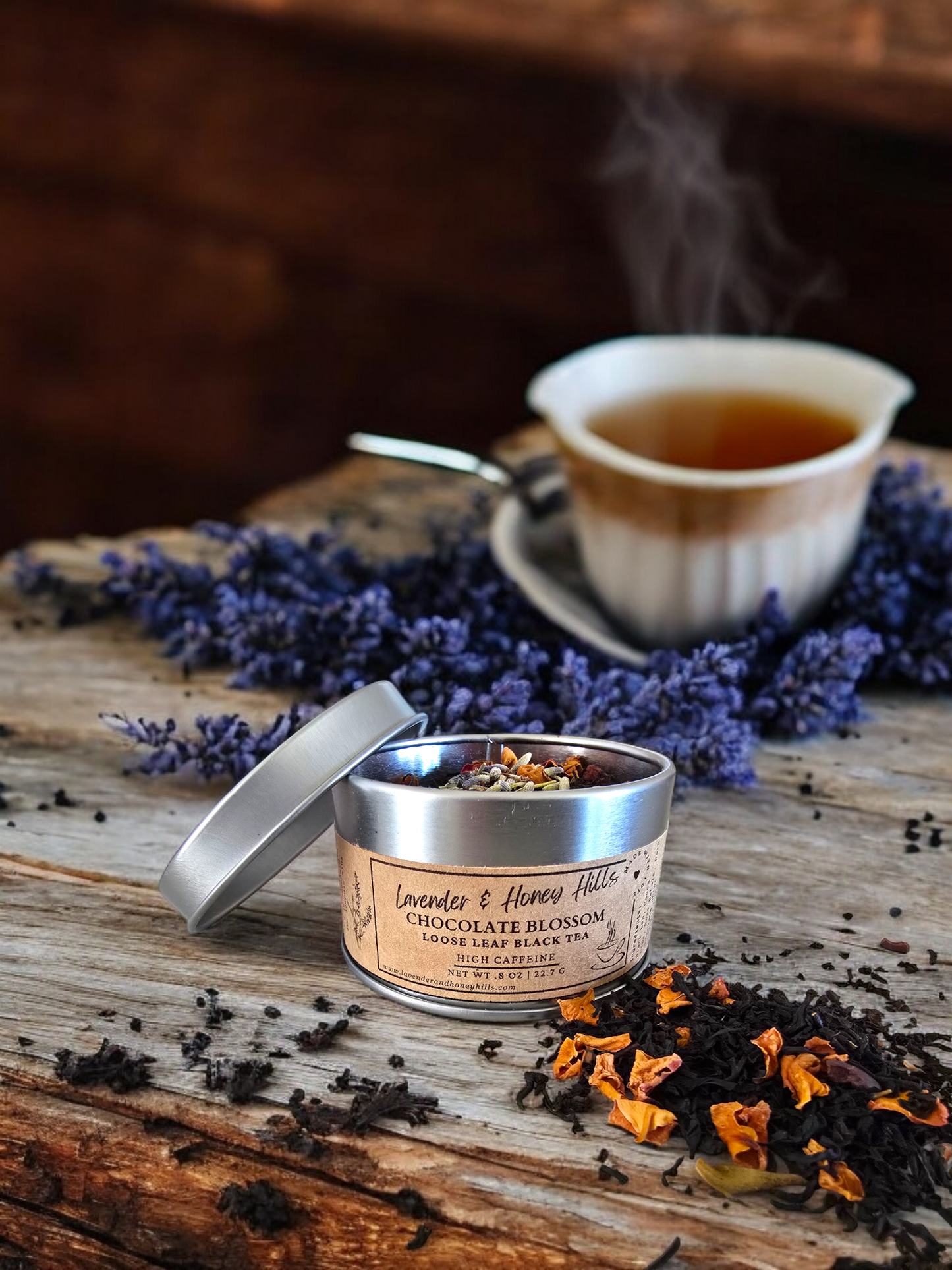 Chocolate Blossom - Loose Leaf Black Tea (2 sizes to choose from)