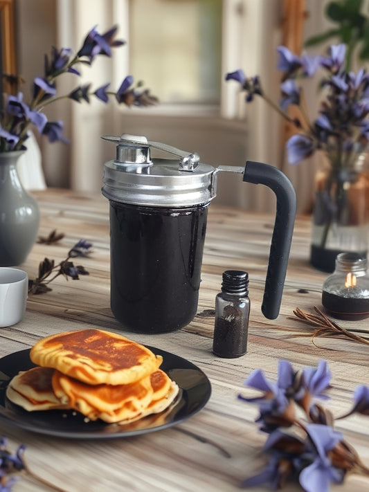 Mason Jar Syrup Spout Dispenser