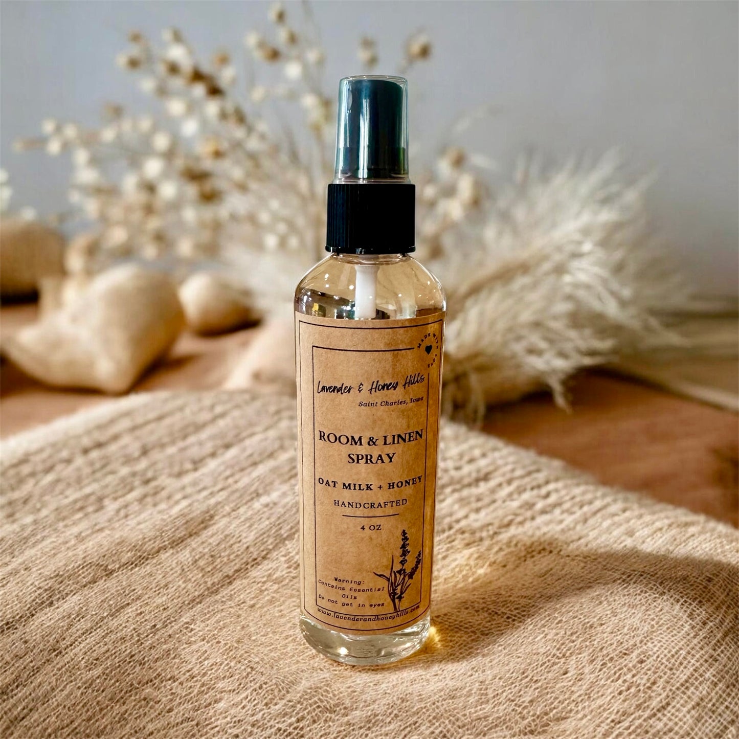 Room & Linen Spray (4 scents to choose from)