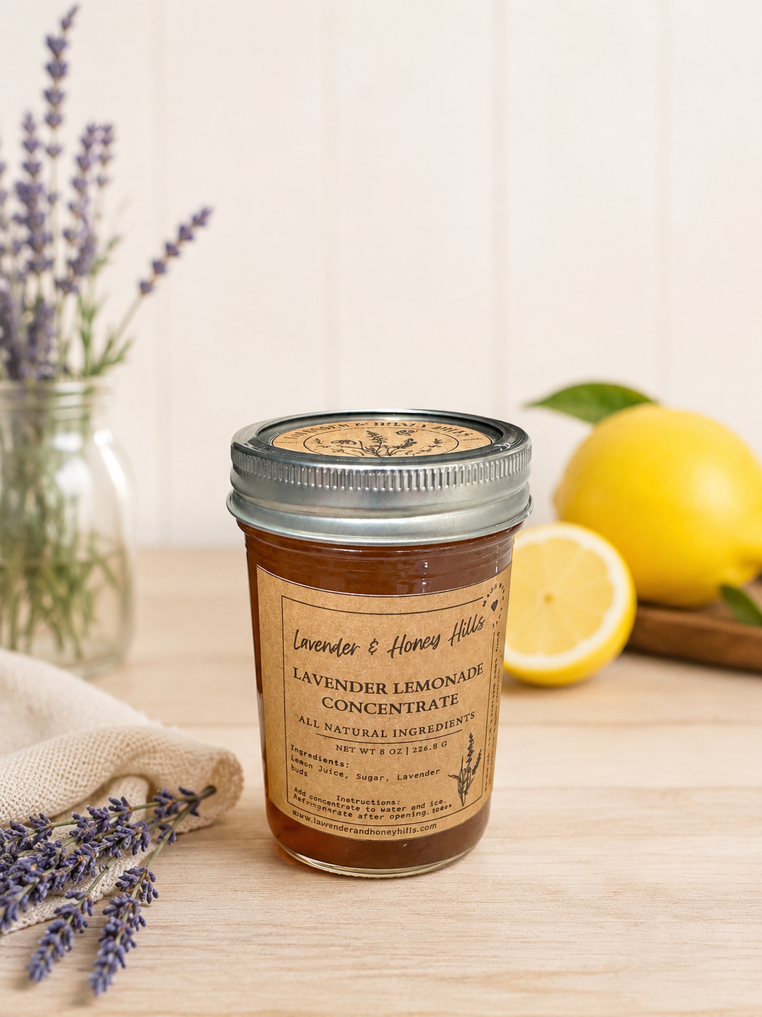 Lavender Lemonade Concentrate