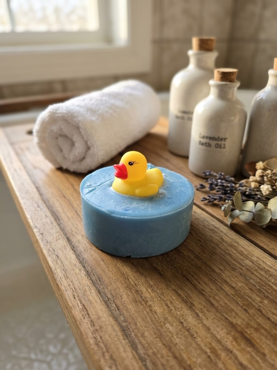 Kid’s Ducky Soap Bar (Buttermilk) - Lavender + Chamomile
