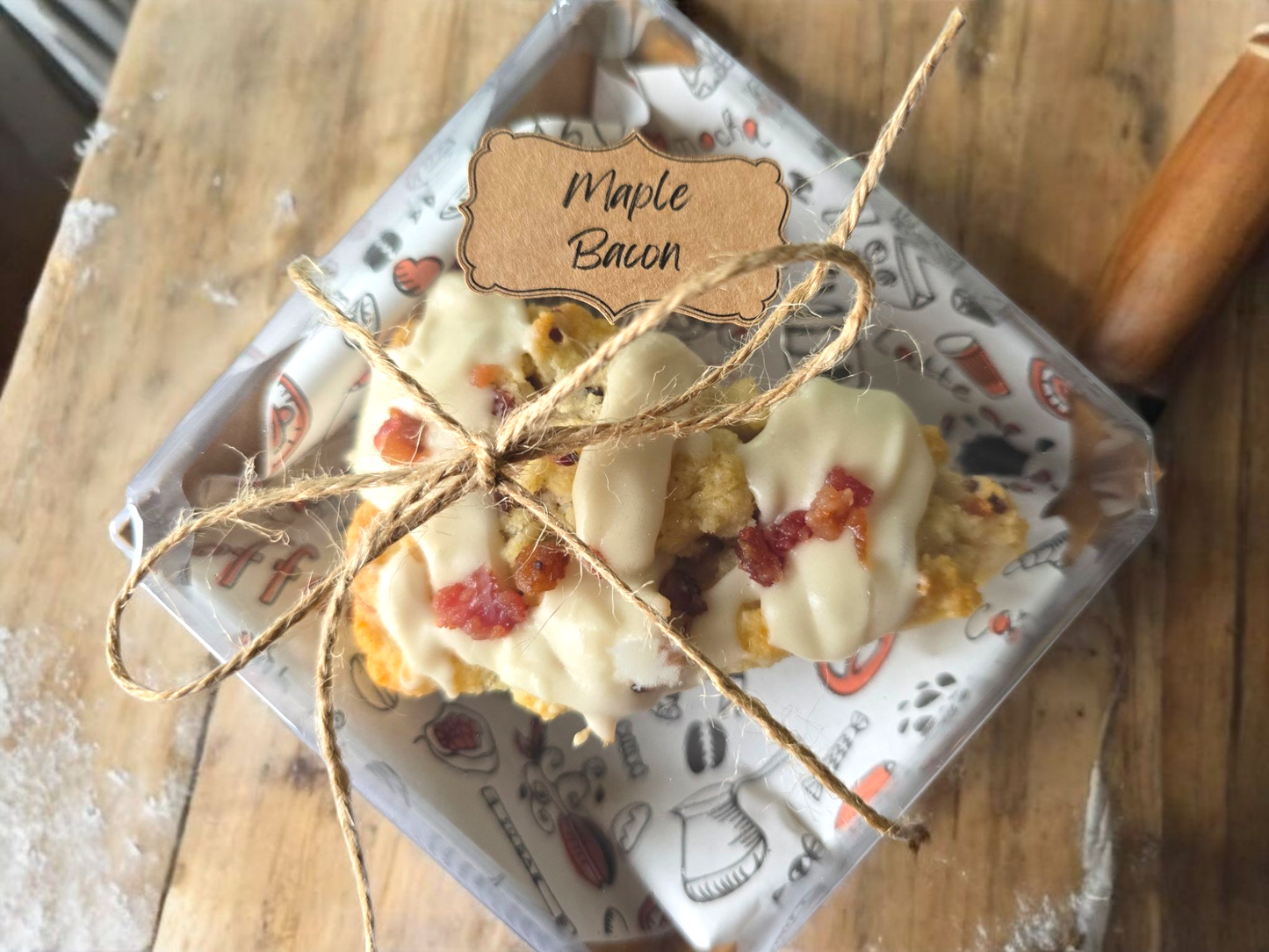 Scones-Made to Order (Package of Four) **local delivery only**