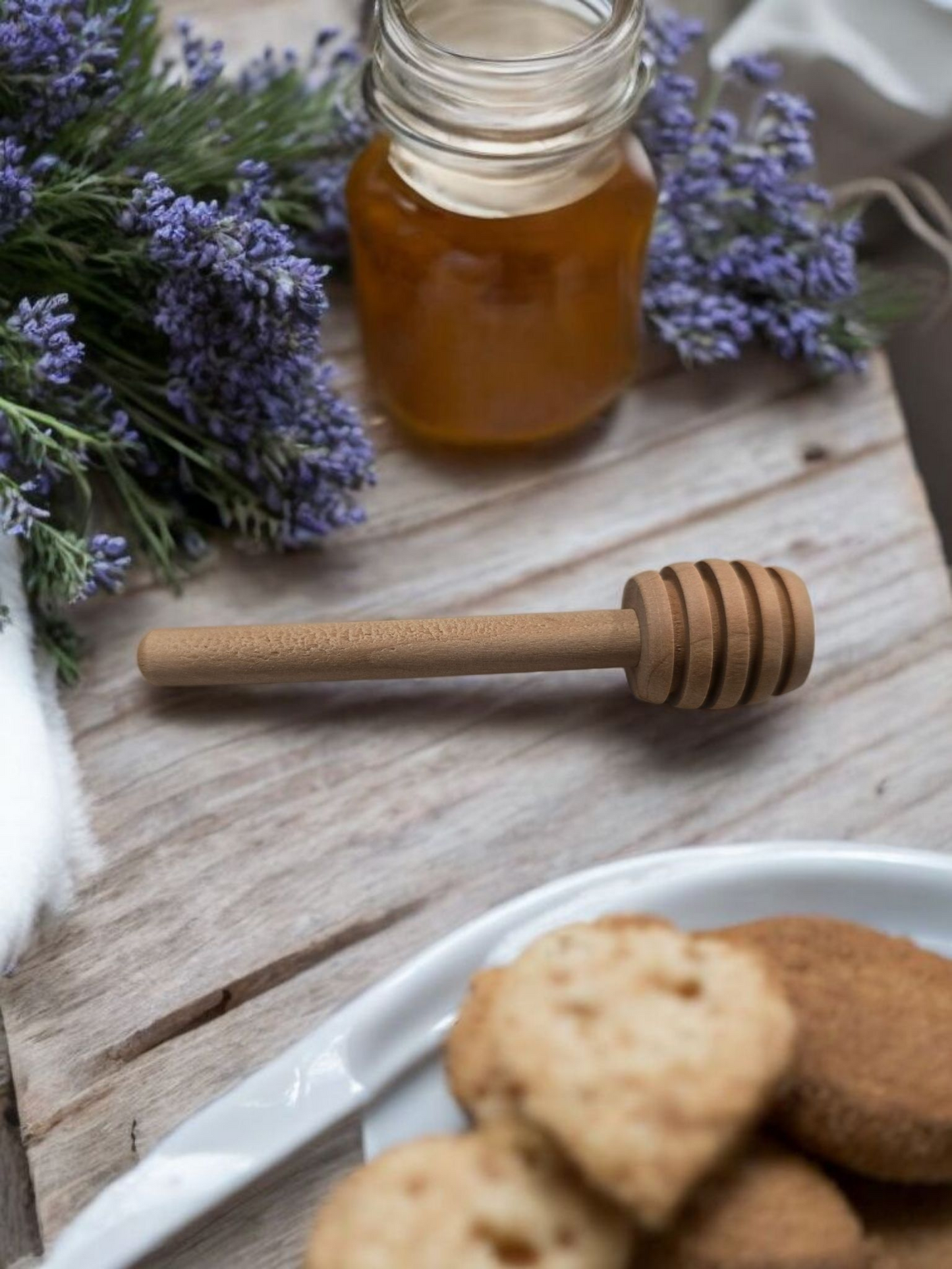 Wooden Honey Drizzle Stick (2 sizes to choose from)