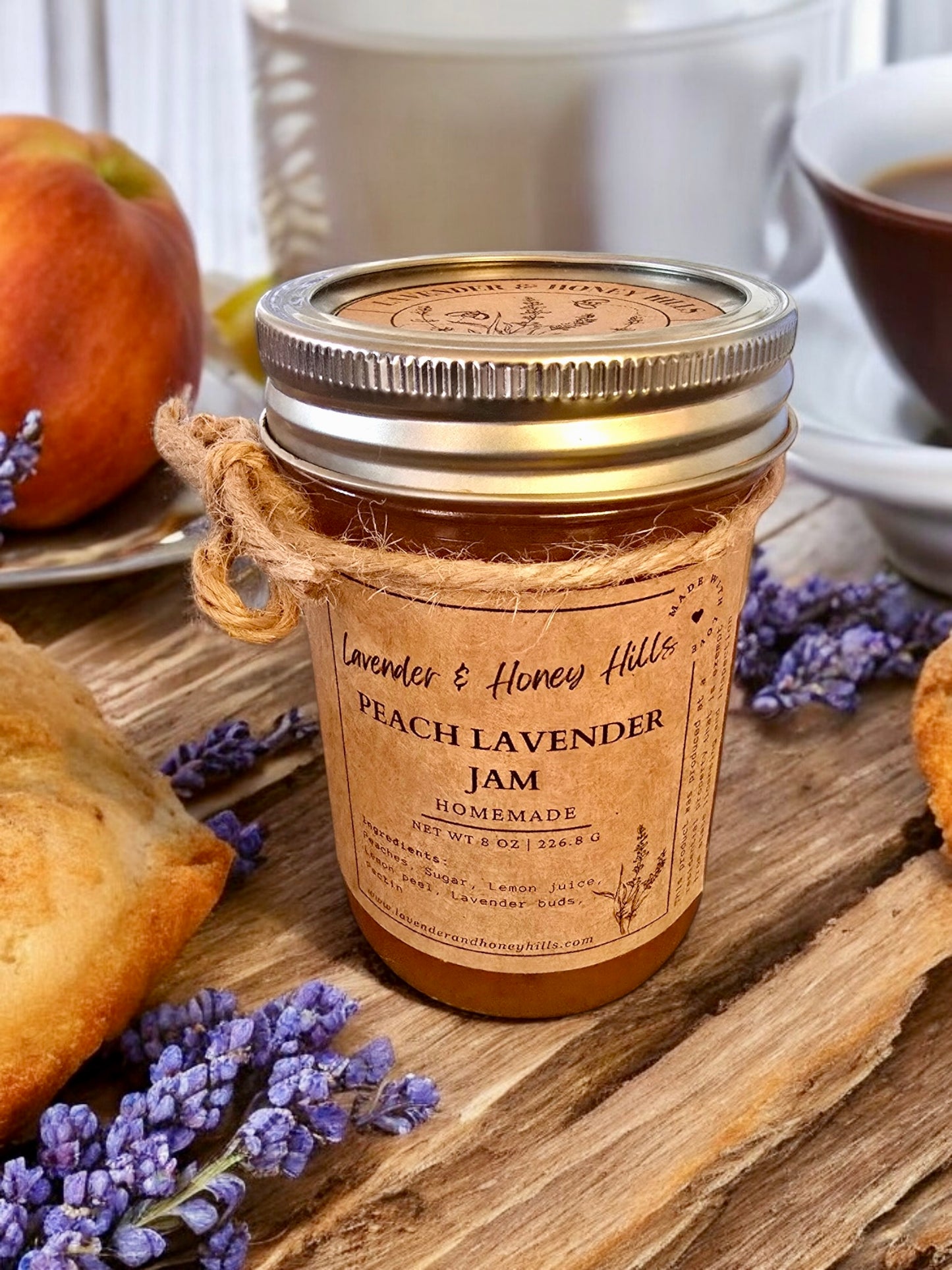 Peach Lavender Jam