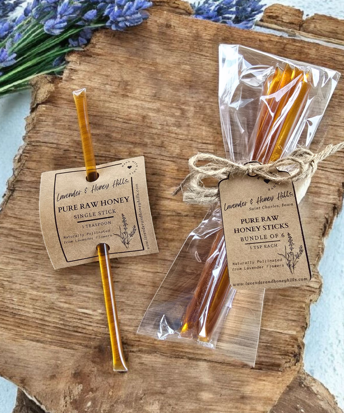 Honey Sticks (2 sizes to choose from)
