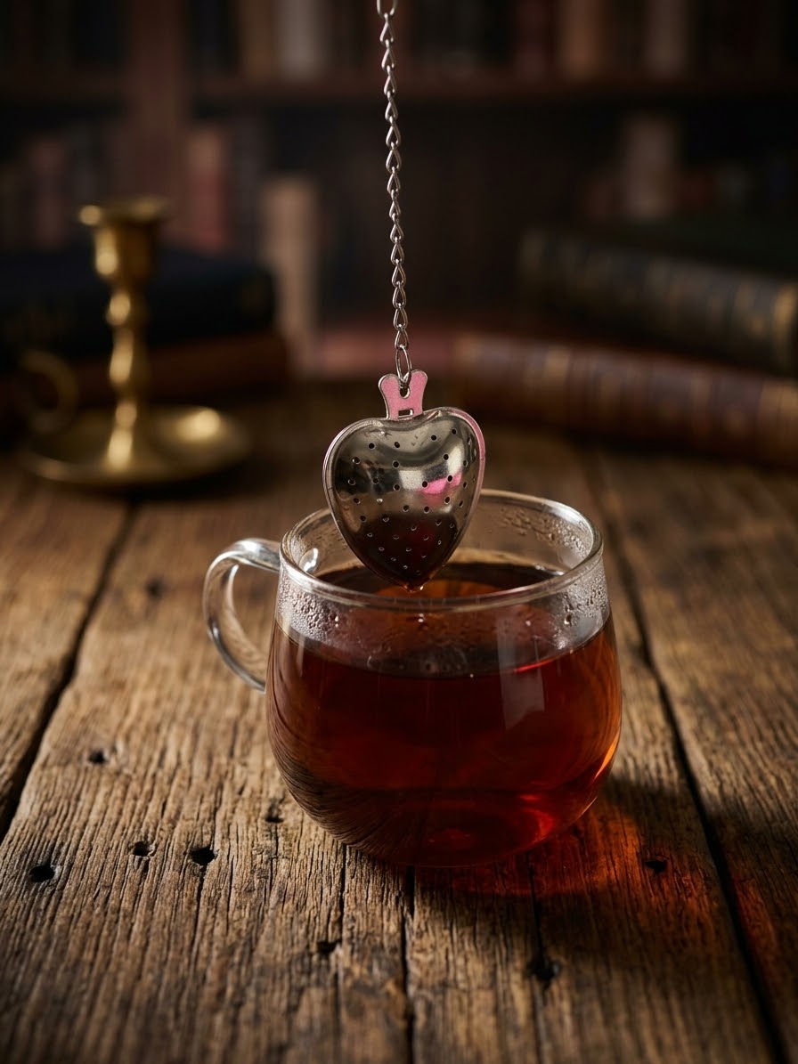 Loose Leaf Tea Heart Infuser