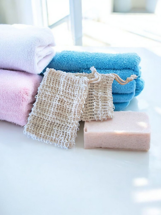Sisal Bag Soap Saver