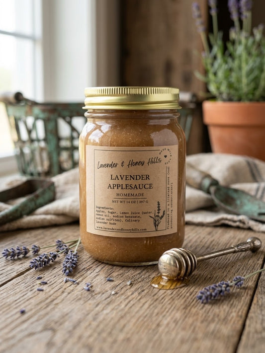 Lavender Applesauce - Pint