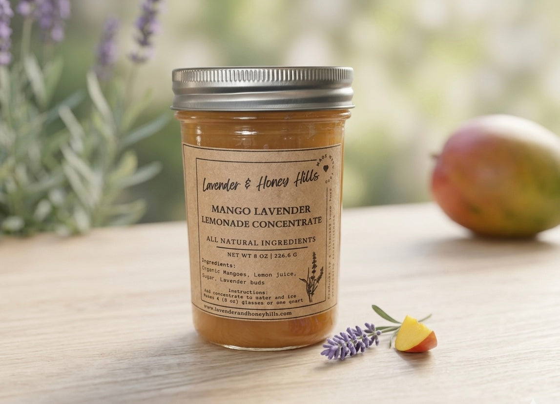 Lavender Lemonade Concentrate (3 flavors to choose from)