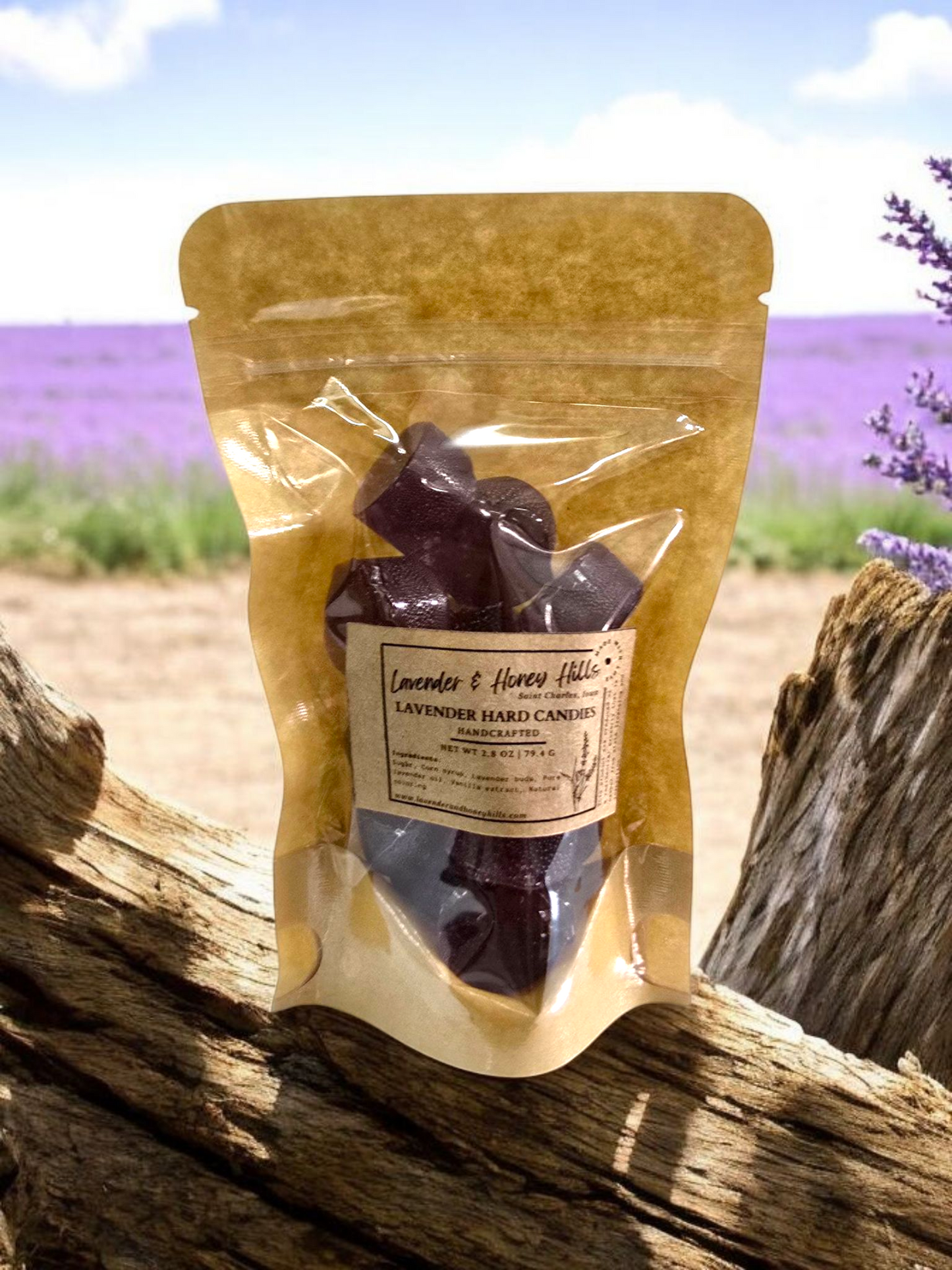 Lavender Hard Candies