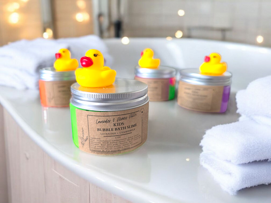 Kid’s Bubble Bath Slime - Lavender + Chamomile