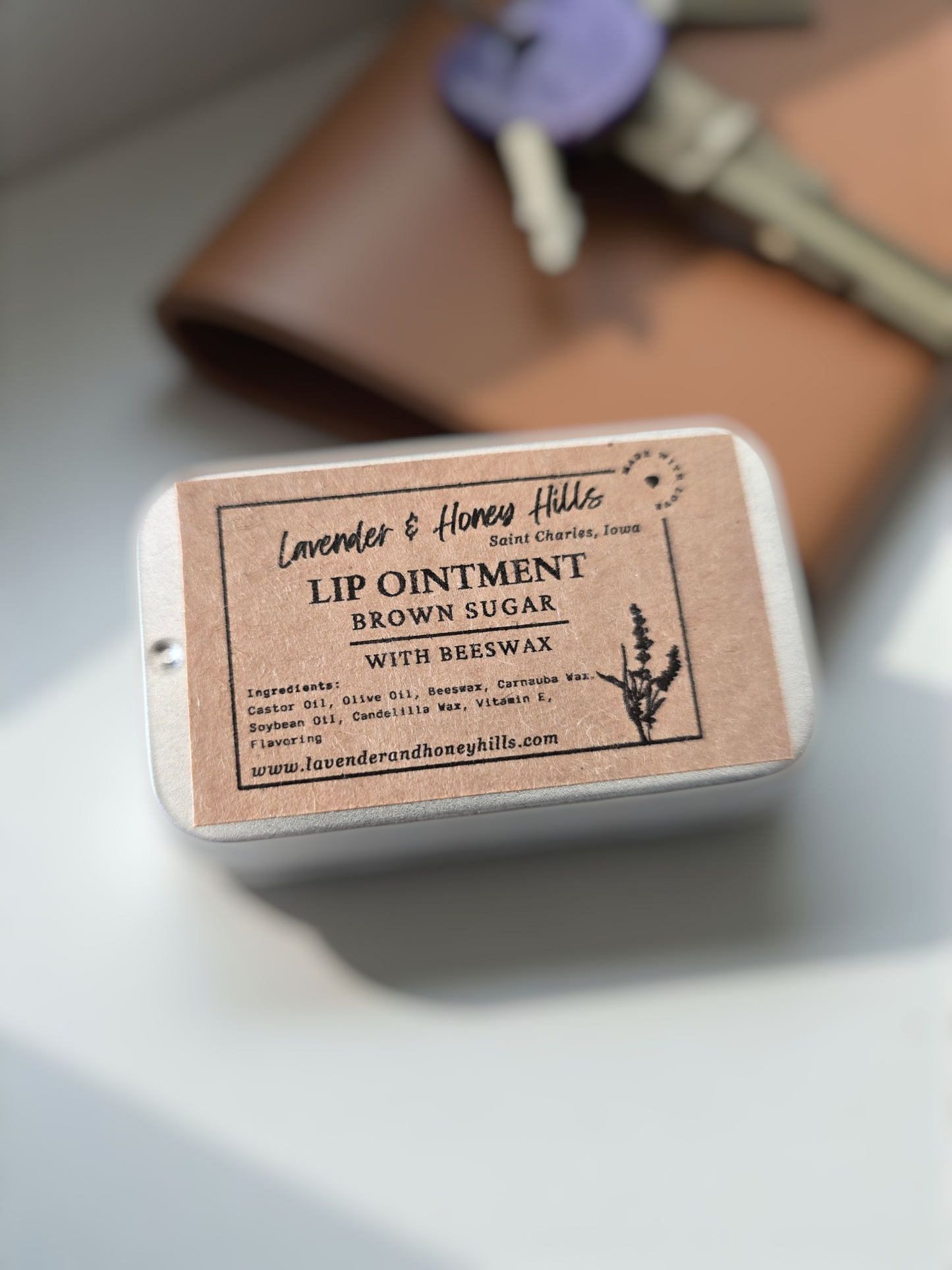 Lip Ointment Tin (4 flavors to choose from)