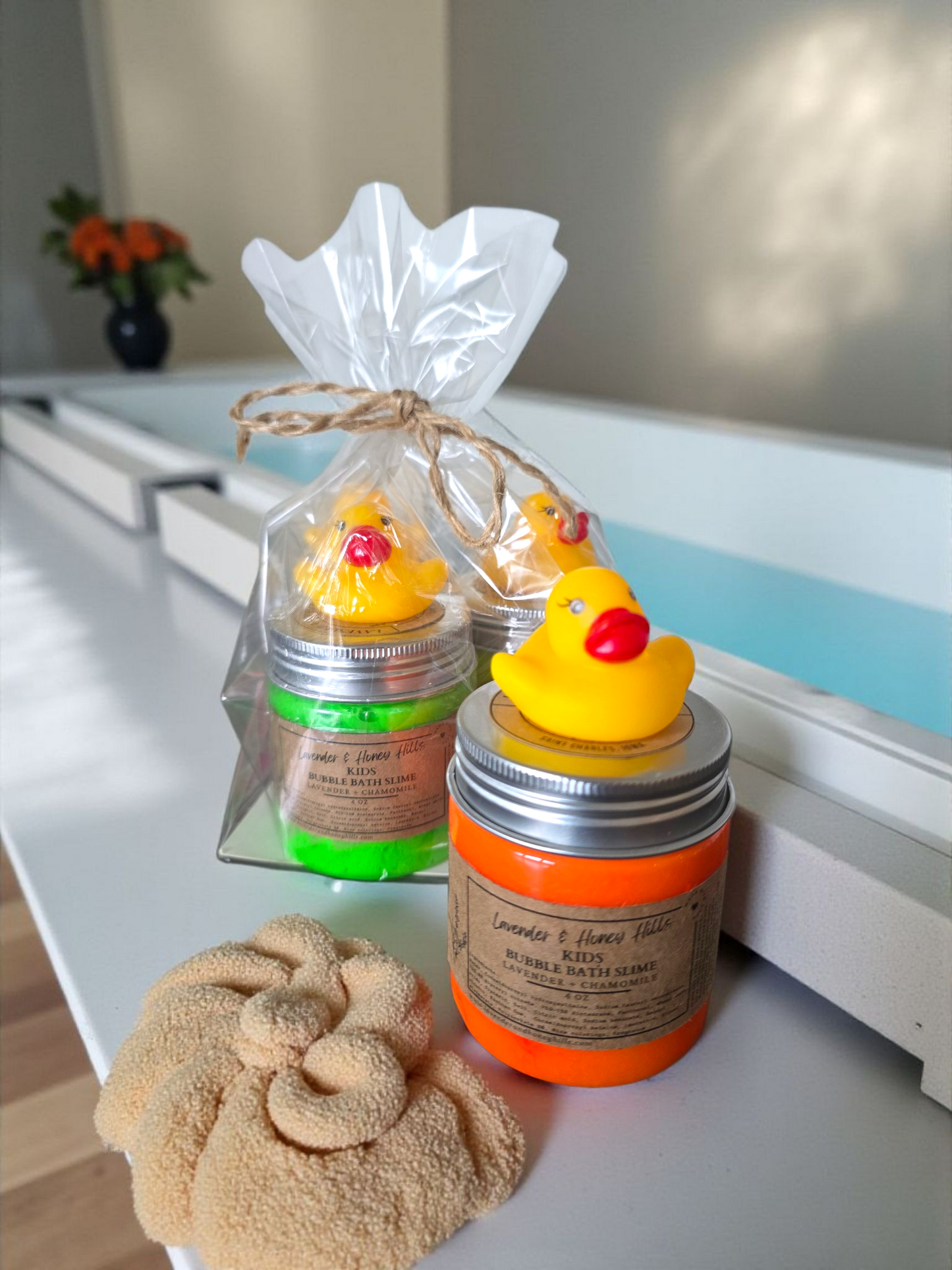 Kid’s Bubble Bath Slime - Lavender + Chamomile