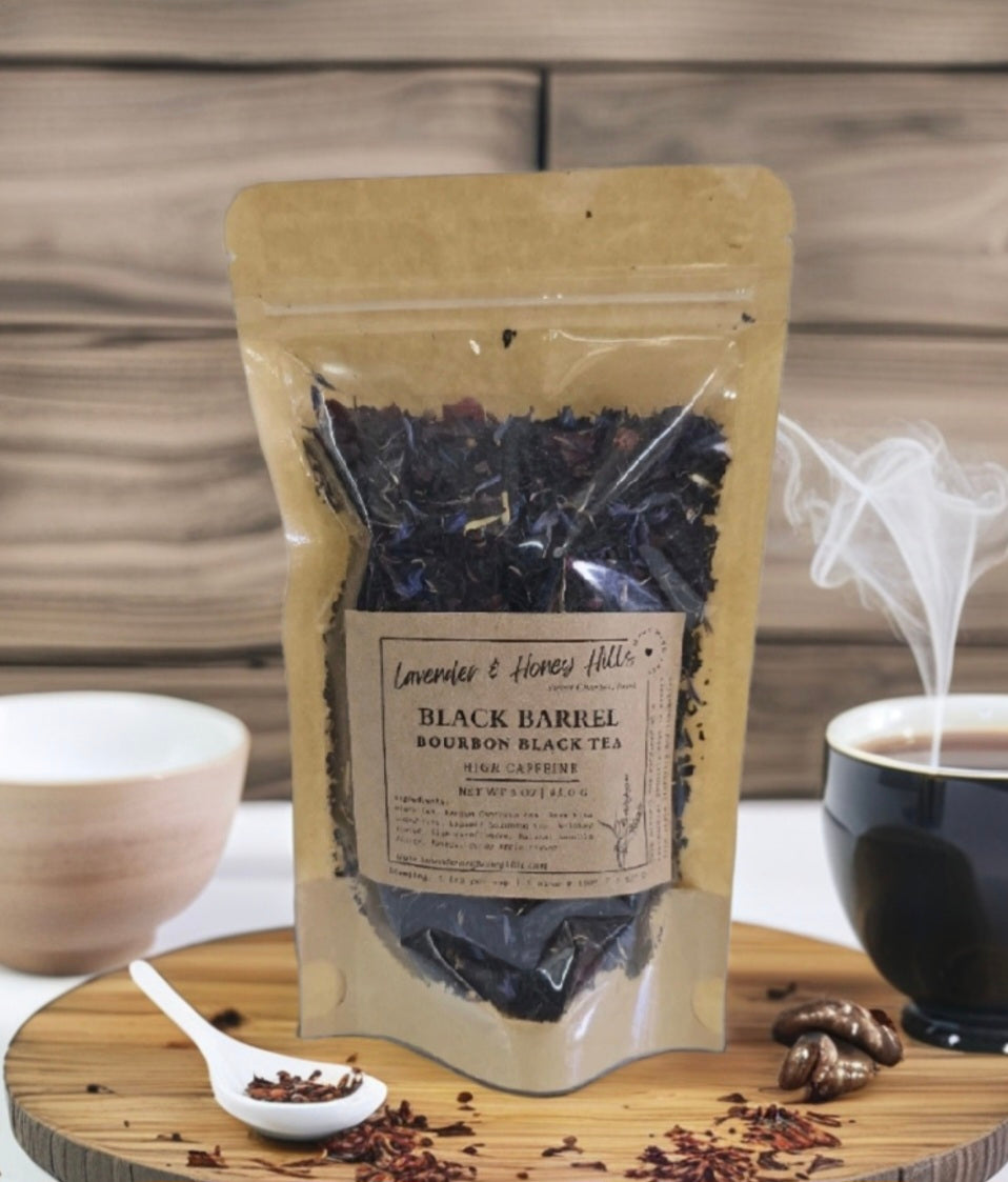 Black Barrel - Loose Leaf Bourbon Black Tea (2 sizes to choose from)